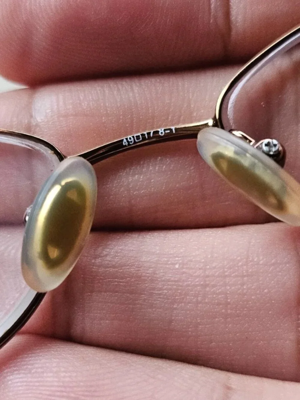 Vintage Liz Claiborne Eyeglasses Frame Gold Tone Eyewear L282 FD2 Glasses